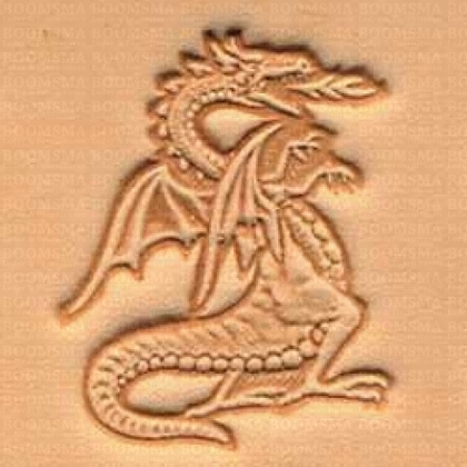 Leather stamp Dragon - pict. 1