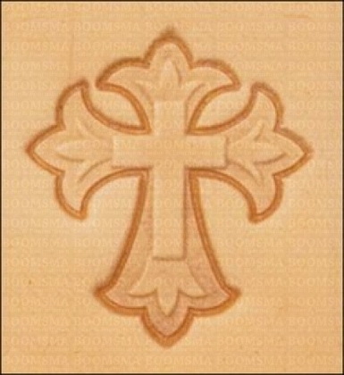 Leather stamp Cross - pict. 1