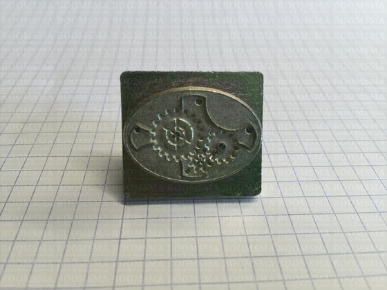 2D & 3D stamps Steam Punk oval mechanism - pict. 2