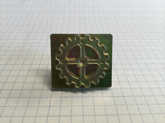 2D & 3D stamps Steam Punk gear with 4 spokes - pict. 2