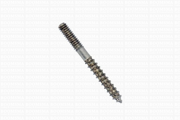 Adapters for screwback concho: Wood screws (6 mm) for concho (10/pk) - pict. 1