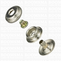 Adapters for screwback concho: snap adapter (snap not included), fits durable dot snap (per 10 )
