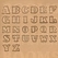 Alphabet set normal large 24 mm (per set) - pict. 1