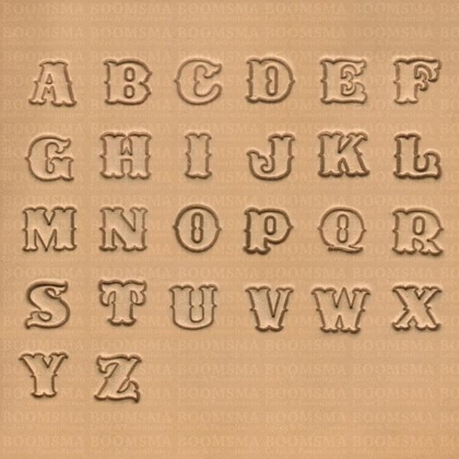 Alphabet set normal medium 18 mm (per set) - pict. 1