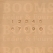 Alphabetset or numberset small numberset 6 á 7  mm (per set) - pict. 1
