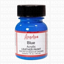 Angelus paintproducts Blue Acrylic leather paint 