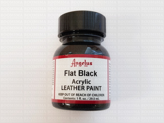 Angelus leather paint flat black - pict. 4