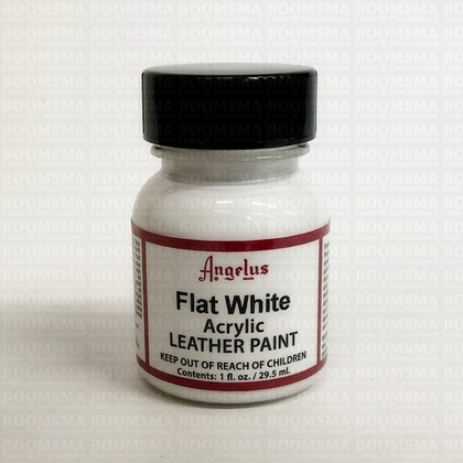 Angelus leather paint flat white - pict. 3