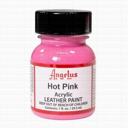 Angelus paintproducts Hot pink Acrylic leather paint  - pict. 1