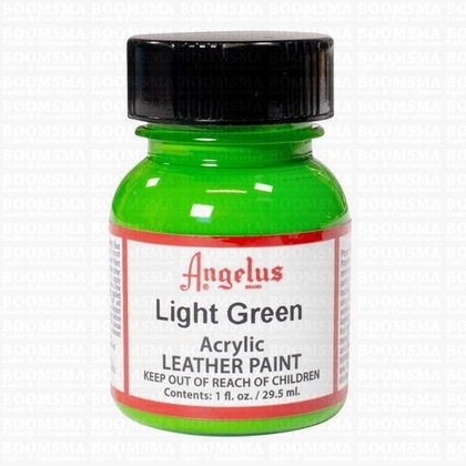 Angelus paintproducts light green Acrylic leather paint - pict. 1