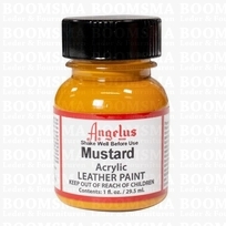 Angelus paintproducts Mustard yellow Acrylic leather paint 