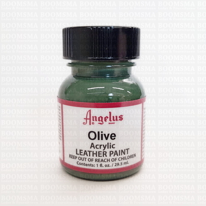 Angelus leather paint Olive - pict. 2