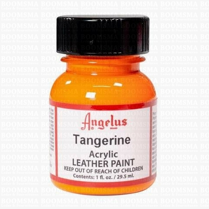 Angelus paintproducts Tangerine Acrylic leather paint - pict. 1