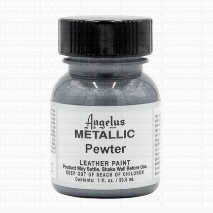 Angelus paintproducts Pewter Acrylic leather paint  - pict. 1