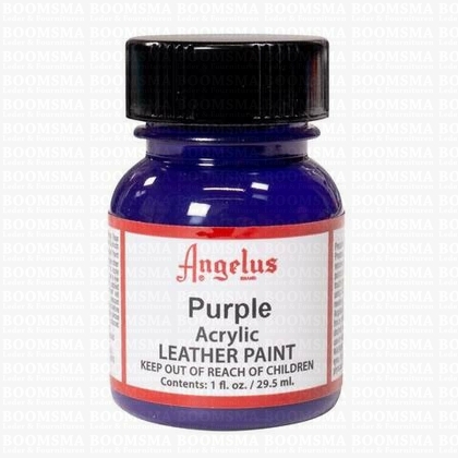 Angelus paintproducts purple Acrylic leather paint  - pict. 1