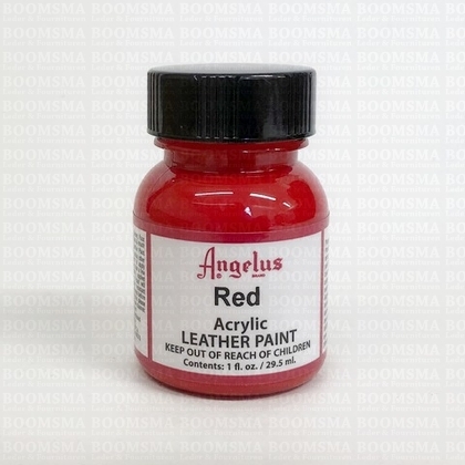 Angelus leather paint Red - pict. 2