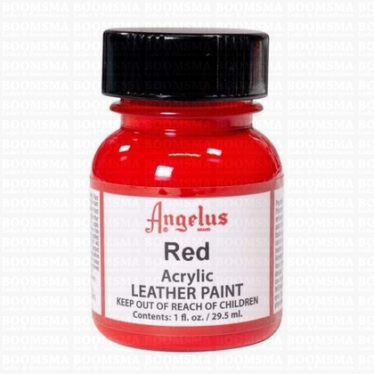 Angelus paintproducts Rood Acrylic leather paint  - pict. 1