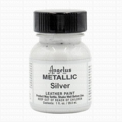 Angelus paintproducts Silver Acrylic leather paint  - pict. 1