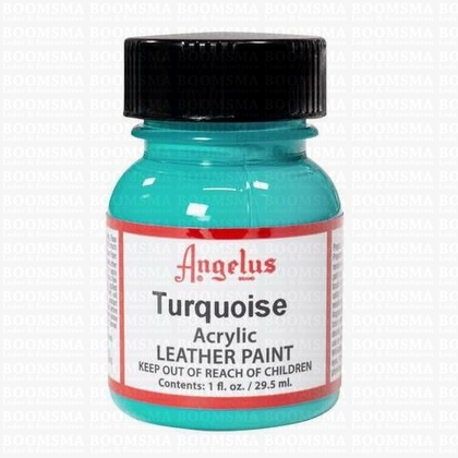 Angelus paintproducts Turquoise Acrylic leather paint  - pict. 1