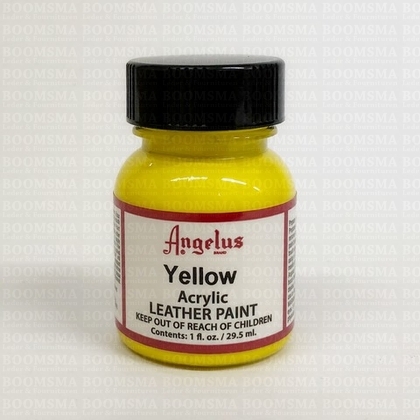 Angelus leather paint Yellow - pict. 2