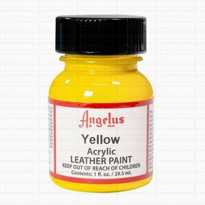 Angelus paintproducts yellow Acrylic leather paint  - pict. 1