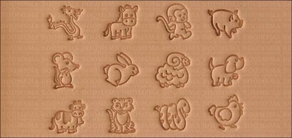 Animal stamps set max. size 15 × 15 mm (per set) - pict. 3