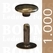 Rivets: Rivets 36 Single cap antique brass plated 36/10 per 1.000 - pict. 1