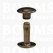 Rivets: Rivets 34 Double cap antique brass plated 34/10/2 per 100 - pict. 1