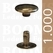 Rivets: Rivets 36 Single cap antique brass plated 36/8 per 1.000 - pict. 1