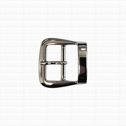 bag buckle double deluxe silver coloured 23 mm  - pict. 1