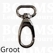 Bag swivel snap deluxe oval large silver belt 20 mm, length 58 mm (ea) - pict. 1