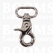 Bag Trigger snap deluxe silver belt 25 mm, length 55 mm (ea) - pict. 1