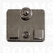 Bagclasps OP=OP 4,8 x 4,0 cm per stuk colour: nickel - pict. 1