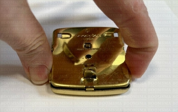Beaurtycase lock (ea) 5,5 cm x 5,4 cm colour: gold - pict. 3