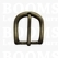Belt buckle 25 mm antique brass plated 25 mm  - pict. 1