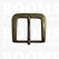 Belt buckle 30 mm antique brass plated 30 mm  - pict. 1