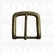 Belt buckle 30 mm antique brass plated 30 mm  - pict. 1