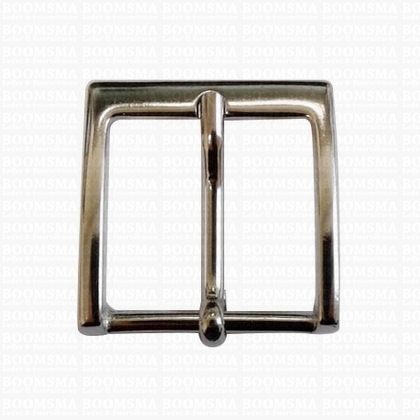 Belt buckle 30 mm silver 30 mm   - pict. 1