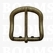 Belt buckle 35 mm antique brass plated 35 mm (ea) - pict. 1