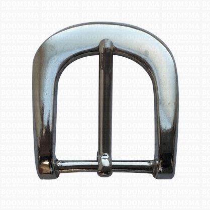 Belt buckle 35 mm silver 35 mm (ea) - pict. 1