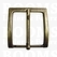 Belt buckle 40 mm antique brass plated 40 mm (20) - pict. 1