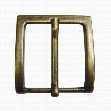 Belt buckle 40 mm antique brass plated 40 mm (20) - pict. 1