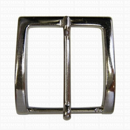 Belt buckle 40 mm silver 40 mm (03) - pict. 1