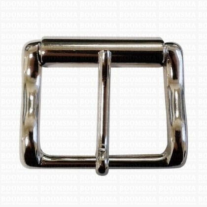 Belt buckle 40 mm silver 40 mm with rol (1) - pict. 1