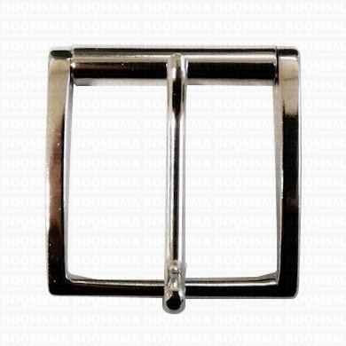 Belt buckle 40 mm silver 40 mm with rol - pict. 1