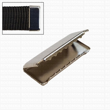 Belt tip silver 30 mm (ea) - pict. 1