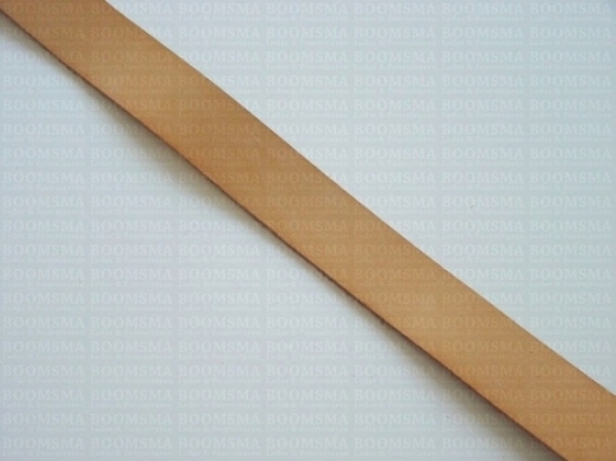 Belts/straps of veg-tanned, leather single bends natural - pict. 1