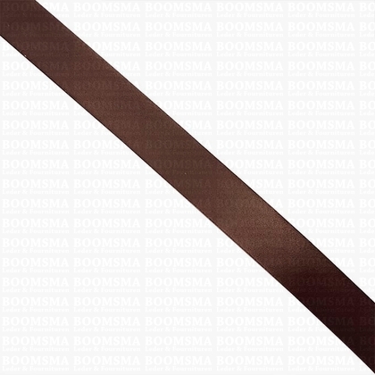 Belts/strips of veg-tanned leather sides NEW shine brown - pict. 1