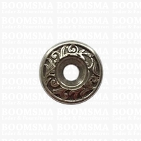 Bezel concho (small Ø 14 mm) Florentine Ø 14 mm (ea)