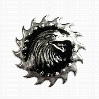 Concho: Biker conchos screw back eagle - pict. 1